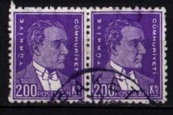 1933-1940 İkinci ATATURK Serisi 200 Kuruş (ws0772)