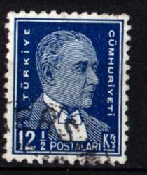 1933-1940 İkinci ATATURK Serisi 12.5 Kuruş (ws0783)
