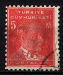 1933-1940 İkinci ATATURK Serisi 5 Kuruş (ws0785)