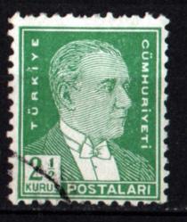 1933-1940 İkinci ATATURK Serisi 2.5 Kuruş (ws0800)
