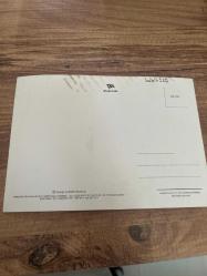 Gelgit terazi burcu  keskin color kartpostalı 18x12cm    ebatında