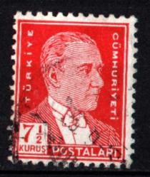 1933-1940 İkinci ATATURK Serisi 7.5 Kuruş (ws0802)