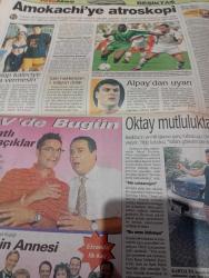 Fotomaç Spor Gazetesi - 30 Haziran 1998-almanya ve Hollanda çeyrek finalist-haydar pınarcı-fenerbahçe-güngör şahinkaya-faik çetiner-altay Macar diosgyori ile eşleşti-bachirou salou-baskan vekili gürbüz refioğlu-ali yıldırım-hasan çil-aygün özipek-galatasaray-beşiktaş-trabzonspor-fatih terim-toshack-gordon-davids-kanarya havuzda bülbül gibi-kartal toshackı bekliyor-alparslan eratlı-faik çetiner-yavuz güler-del solar ve öven yarın İstanbul'a gelecek-selçuk yula-vahap hacıoğlu-köksal öner-ali kemal yıldırım