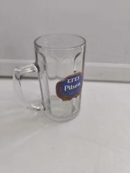 EFES PİLSEN KULPLU BİRA BARDAĞI 0.5 LT hafif defolu