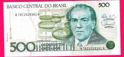 BRAZIL 500 CRUZADOS (P212d) 1988 UNC (TK 17 697) ÇİL