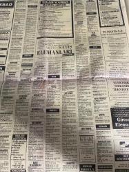 SABAH İSTANBUL ÖZEL SERİ SARI SAYFALAR GAZETESİ - 21 Temmuz 1998 - sigorta-garson-mobilya-kuaför-Çocuk bakım-emlakçı-sağlık-tahsilatçı-şoför-temizlik elemanı-tezgahtar-tornacı-kasap-pastane-muhasebe-Beşiktaş-Beykoz-Alibeyköy-Bağcılar-Bakırköy-Gayrettepe-laleli-Levent-Gaziosmanpaşa-Fatih-Beşiktaş-Fındıkzade-Küçükçekmece-Ortaköy-Florya-Fulya- Üsküdar-Göztepe-Bağlarbaşı-Ataşehir-Yalova-Tuzla-Avcılar-Ulus-Merter-Anadoluhisarı-Tarabya-Sefaköy-yakacık-Suadiye-moda-kazasker-Maltepe-Kartal-Kalamış-Kadıköy-bostancı-akatlar Mecidiyeköy-Kocamustafapaşa-Çamlıca-Koşuyolu-Pendik-Kozyatağı-Ford-Mercedes-Citroen-BMW-Mazda-Kartal-Renault-Opel-Nissan-Mitsubishi-Kartal-Tempra-Doğan-Şahin-Murat-planet 993-telsis-semtex-exbad-ipaş aş-calvin tekstil-eltaş makina-beta gıda-ihlas kargo-güney dış ticaret-yıldızlar Elektronik-West telekom-İstanbul telekom-Şemistan telefon-Panelduş-telephone shop-atm otomotiv-gökçe motorlu araçlar-Gedik motorlu araçlar