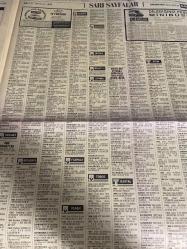 SABAH İSTANBUL ÖZEL SERİ SARI SAYFALAR GAZETESİ - 21 Temmuz 1998 - sigorta-garson-mobilya-kuaför-Çocuk bakım-emlakçı-sağlık-tahsilatçı-şoför-temizlik elemanı-tezgahtar-tornacı-kasap-pastane-muhasebe-Beşiktaş-Beykoz-Alibeyköy-Bağcılar-Bakırköy-Gayrettepe-laleli-Levent-Gaziosmanpaşa-Fatih-Beşiktaş-Fındıkzade-Küçükçekmece-Ortaköy-Florya-Fulya- Üsküdar-Göztepe-Bağlarbaşı-Ataşehir-Yalova-Tuzla-Avcılar-Ulus-Merter-Anadoluhisarı-Tarabya-Sefaköy-yakacık-Suadiye-moda-kazasker-Maltepe-Kartal-Kalamış-Kadıköy-bostancı-akatlar Mecidiyeköy-Kocamustafapaşa-Çamlıca-Koşuyolu-Pendik-Kozyatağı-Ford-Mercedes-Citroen-BMW-Mazda-Kartal-Renault-Opel-Nissan-Mitsubishi-Kartal-Tempra-Doğan-Şahin-Murat-planet 993-telsis-semtex-exbad-ipaş aş-calvin tekstil-eltaş makina-beta gıda-ihlas kargo-güney dış ticaret-yıldızlar Elektronik-West telekom-İstanbul telekom-Şemistan telefon-Panelduş-telephone shop-atm otomotiv-gökçe motorlu araçlar-Gedik motorlu araçlar