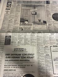 SABAH İSTANBUL ÖZEL SERİ SARI SAYFALAR GAZETESİ - 7 Şubat 1993 - sigorta-garson-mobilya-kuaför-Çocuk bakım-emlakçı-sağlık-tahsilatçı-şoför-temizlik elemanı-tezgahtar-tornacı-kasap-pastane-muhasebe-Beşiktaş-Beykoz-Alibeyköy-Bağcılar-Bakırköy-Gayrettepe-laleli-Levent-Gaziosmanpaşa-Fatih-Beşiktaş-Fındıkzade-Küçükçekmece-Ortaköy-Florya-Fulya- Üsküdar-Göztepe-Bağlarbaşı-Ataşehir-Yalova-Tuzla-Avcılar-Ulus-Merter-Anadoluhisarı-Tarabya-Sefaköy-yakacık-Suadiye-moda-kazasker-Maltepe-Kartal-Kalamış-Kadıköy-bostancı-akatlar Mecidiyeköy-Kocamustafapaşa-Çamlıca-Koşuyolu-Pendik-Kozyatağı-Ford-Mercedes-Citroen-BMW-Mazda-Kartal-Renault-Opel-Nissan-Mitsubishi-Kartal-Tempra-Doğan-Şahin-Murat-Şah Tekstil-Selin konfeksiyon-eds elektronik yangın ve güvenlik sistemleri-Tuncallar Tekstil-Can Tekstil-deren ambalaj-Kütahya porselen-Arbazlar mobilya galerisi-Emin otomotiv-med elektronik-barocco mobilya dünyası-Şirin duş-alçıpan-çapa sürücü kursu-Erdil telekomünikasyon-Rönesans mobilya-esmer mobilya