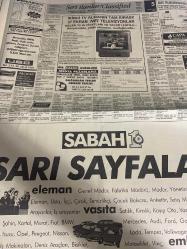 SABAH İSTANBUL ÖZEL SERİ SARI SAYFALAR GAZETESİ - 7 Şubat 1993 - sigorta-garson-mobilya-kuaför-Çocuk bakım-emlakçı-sağlık-tahsilatçı-şoför-temizlik elemanı-tezgahtar-tornacı-kasap-pastane-muhasebe-Beşiktaş-Beykoz-Alibeyköy-Bağcılar-Bakırköy-Gayrettepe-laleli-Levent-Gaziosmanpaşa-Fatih-Beşiktaş-Fındıkzade-Küçükçekmece-Ortaköy-Florya-Fulya- Üsküdar-Göztepe-Bağlarbaşı-Ataşehir-Yalova-Tuzla-Avcılar-Ulus-Merter-Anadoluhisarı-Tarabya-Sefaköy-yakacık-Suadiye-moda-kazasker-Maltepe-Kartal-Kalamış-Kadıköy-bostancı-akatlar Mecidiyeköy-Kocamustafapaşa-Çamlıca-Koşuyolu-Pendik-Kozyatağı-Ford-Mercedes-Citroen-BMW-Mazda-Kartal-Renault-Opel-Nissan-Mitsubishi-Kartal-Tempra-Doğan-Şahin-Murat-Şah Tekstil-Selin konfeksiyon-eds elektronik yangın ve güvenlik sistemleri-Tuncallar Tekstil-Can Tekstil-deren ambalaj-Kütahya porselen-Arbazlar mobilya galerisi-Emin otomotiv-med elektronik-barocco mobilya dünyası-Şirin duş-alçıpan-çapa sürücü kursu-Erdil telekomünikasyon-Rönesans mobilya-esmer mobilya