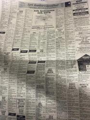 SABAH İSTANBUL ÖZEL SERİ SARI SAYFALAR GAZETESİ - 16 Aralık 1992 - sigorta-garson-mobilya-kuaför-Çocuk bakım-emlakçı-sağlık-tahsilatçı-şoför-temizlik elemanı-tezgahtar-tornacı-kasap-pastane-muhasebe-Beşiktaş-Beykoz-Alibeyköy-Bağcılar-Bakırköy-Gayrettepe-laleli-Levent-Gaziosmanpaşa-Fatih-Beşiktaş-Fındıkzade-Küçükçekmece-Ortaköy-Florya-Fulya- Üsküdar-Göztepe-Bağlarbaşı-Ataşehir-Yalova-Tuzla-Avcılar-Ulus-Merter-Anadoluhisarı-Tarabya-Sefaköy-yakacık-Suadiye-moda-kazasker-Maltepe-Kartal-Kalamış-Kadıköy-bostancı-akatlar Mecidiyeköy-Kocamustafapaşa-Çamlıca-Koşuyolu-Pendik-Kozyatağı-Ford-Mercedes-Citroen-BMW-Mazda-Kartal-Renault-Opel-Nissan-Mitsubishi-Kartal-Tempra-Doğan-Şahin-Murat-Vestel Tire sanat Tekstil-Zümrüt konfeksiyon-Pamuk Tekstil-Keleşler motorlu araçlar-Özcihan plastik-akabe otomotiv-Ercan otomotiv-Keleşler motorlu araçlar-Bülent pazarlama-Bahadır inşaat-Pamukbank-autohaber-incom bilgisayar-gül petrol çapa sürücü kursu-gözen önlisans kursları