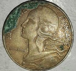 FRANSA 1967  20 CENTIMES