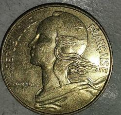 FRANSA 1977  20 CENTIMES