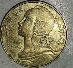 FRANSA 1978  20 CENTIMES