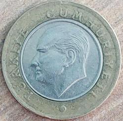 1 LİRA, 2018 ÇÇT ters