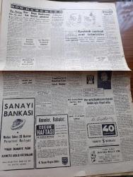 Cumhuriyet Gazetesi - 18 Haziran 1958 - Londra Kıbrıs Planını Dün Açıklayamadı - İngiltere Kıbrısa Süratle Askeri Kuvvet Sevkediyor - Erzurum'da 50 Bin Kişi Kıbrıs İçin Ant İçti - Macar İhtilalinin Lideri Başbakan Nagy İdam Edildi - Kurbanlık Ve Et Fiyatları Belli Oldu - Kıbrıs'ta Rumlar Sivil Bir Ordu Kuruyorlar - Şu Komünist Denen Adam Yazan Edgar Hoover Yazı Dizisi - Tuzak Yazan Guy Des Cars Yazı Dizisi - Lapçinin Fikri Yazan Burhan Felek Köşe Yazısı - Karaköyde Yapılacak Yeni İstimlakler - Türkiye İş Bankası - 1900 Yılında İdi Yazan Ve Çizen Salih Erimez - Fay Temizleme Tozu - Cumhuriyet Kupası Galibi Karagümrük Yazan Cem Atabeyoğlu Fotoğrafı - Galatasaray Vefa İle Bugün Karşılaşıyor - Bursa Şampiyonu Güvenspor Fotoğrafı - Atlet Gül Çiray Fenerbahçe Veya Beşiktaşa Girecek - Transfer 2 Temmuzda Başlıyor - Türkiye Almanya Temsili Boks Takımları Karşılaşacak - Milli Güreş Takımımız Dün Sofyaya Gitti - Taç Eşarpları - Rulo Basımevi - Kuştüyü Fabrikası - İntikam Günü Filmi  Ar Sinemada