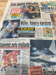 FOTOSPOR GAZETESİ - 23 Eylül 1989 - Süleyman Gültekin-Ruşen Güven-Hasan bugün oynuyor-Mustafa Sarıipek-Yusuf Kobal-İvan Vişnevski-Ali Yücel-Serdar uluer-Süleyman Korkmaz-Çetin Korkmaz-Cem Kıvırcık-Derya yolyapan-Mac Donald-Ersan Çelik-Tahsin Doğan-Naim Süleymanoğlu-Suat oral-Ahmet Ravalı-özpertevniyal-fener koleji-Nurettin coşar-Afşın yakuboğlu-İrfan Umut-Darrell Robinson-Jon Koncak-Jupp Derwall-Pat Cash-kang jaewon-Bobby Joe Young