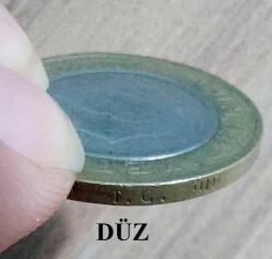 1 LİRA, 2022 ÇÇT düz