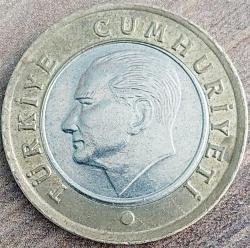 1 LİRA, 2022 ÇÇT ters