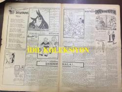 AMCABEY SİYASİ MİZAH GAZETESİ - 10 NİSAN 1943 - CİLT: 1 - SAYI: 19 - KÖYLÜ GENE KAZANIYOR - AMCABEY DÜĞÜNDE KARİKATÜR ÇİZİMİ - FİLOZOFUN SAKALI - MİLLETLER ve ATASÖZLERİ - EŞEK KARİKATÜRÜ - MİZAHI TEFRİKA, ŞAHENDE - VASFİ RIZA ZOBU - SERMET MUHTAR ALUS, HALA - AMCABEY POSTASI - 2. DÜNYA SAVAŞI KARİKATÜRÜ - 23 NİSAN 1943 MİLLİ PİYANGO ÇEKİLİŞİ - FIKRA MÜSABAKASI - ÇİKOLAT CEMİL