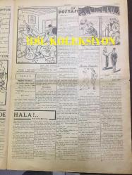 AMCABEY SİYASİ MİZAH GAZETESİ - 10 NİSAN 1943 - CİLT: 1 - SAYI: 19 - KÖYLÜ GENE KAZANIYOR - AMCABEY DÜĞÜNDE KARİKATÜR ÇİZİMİ - FİLOZOFUN SAKALI - MİLLETLER ve ATASÖZLERİ - EŞEK KARİKATÜRÜ - MİZAHI TEFRİKA, ŞAHENDE - VASFİ RIZA ZOBU - SERMET MUHTAR ALUS, HALA - AMCABEY POSTASI - 2. DÜNYA SAVAŞI KARİKATÜRÜ - 23 NİSAN 1943 MİLLİ PİYANGO ÇEKİLİŞİ - FIKRA MÜSABAKASI - ÇİKOLAT CEMİL