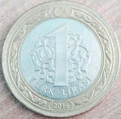 1 LİRA, 2016 ÇÇT++ düz (15 Temmuz Şehitleri ve Gazileri Anısına Hatıra Para)