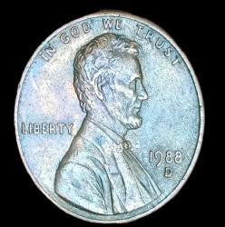 Amerika 1988 D 1 Lincoln Cent