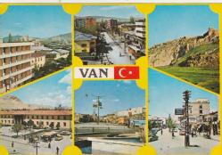 1980  Lİ YILLAR VAN İLİ PARÇALI KARTPOSTAL  - 6 GÖRSEL