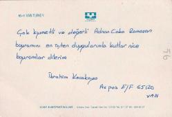 1980  Lİ YILLAR VAN İLİ PARÇALI KARTPOSTAL  - 6 GÖRSEL