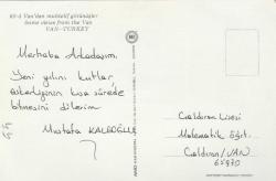 1980  Lİ YILLAR VAN İLİ PARÇALI KARTPOSTAL  - 5 GÖRSEL