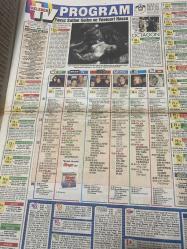 HÜRRİYET GAZETESİ HÜRRİYET KELEBEK TV GAZETESİ - 15 Haziran 1994 - Gündüz Tezmen-koç-Aslan-yay-boğa-Başak-oğlak-ikizler-Terazi-kova-yengeç-akrep-balık-Muhteşem Nejad-Güzin Abla-güngörmüşler-bizimkiler-fatoş-dedektif Nik-Cengiz Semercioğlu-Yıldırım Cavlı-Selim Genç-Express haber ajansı-çarşı mağazaları-Türkiye eğitim vakfı-tekno data-Pimapen—cesur ve güzel-donanma kaplanları-öğretmen Zeynep-Hülya Avşar-Savcı-Kadir İnanır-Yavuz Sultan Selim ve yeniçeri Hasan-Ayla Karaca-Münir Özkul-Ayhan Işık-Güler kazmacı-Cem kurtoğlu-anti faşist grup-Die toten hosen-mehbare Çelik-Bülent Ersoy-