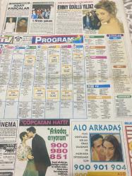 HÜRRİYET GAZETESİ HÜRRİYET KELEBEK TV GAZETESİ - 1 Nisan 1993 - Gündüz Tezmen-koç-Aslan-yay-boğa-Başak-oğlak-ikizler-Terazi-kova-yengeç-akrep-balık-Muhteşem Nejad-Güzin Abla-güngörmüşler-bizimkiler-fatoş-dedektif Nik-Cengiz Semercioğlu-Yıldırım Cavlı-Barış Manço-berkant-Sezen Cumhur Önal-Özdemir Erdoğan-Nazım Hikmet-Levent kırca-Oya başar-Yahya Demirel-Bosna-Hersek‘te son durum-Hülya Sözer-Yavuz Sezer-Lale dilligil-Korhan Abay-Jülide Ateş-şaşkın damat-Hülya Koçyiğit-Tamer Yiğit-Necdet tosun-Gül ağacı-İzzet Günay-Mine Mutlu-Adnan Şenses-Kemal Sunal-Zeki Ökten-azize Terzi-Seden Gürel-Ozan orhan