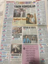 HÜRRİYET GAZETESİ HÜRRİYET KELEBEK TV GAZETESİ - 3 Aralık 1993 - Gündüz Tezmen-koç-Aslan-yay-boğa-Başak-oğlak-ikizler-Terazi-kova-yengeç-akrep-balık-Muhteşem Nejad-Güzin Abla-güngörmüşler-bizimkiler-fatoş-dedektif Nik-Cengiz Semercioğlu-Yıldırım Cavlı-serpil barlas-Köseoğlu-Alican-Sibel Gökçe-Ekrem-Cem Özer-Filiz Öcal-Yasemin Yalçın-ben doğarken uyumuşum-Orhan Gencebay-Necla nasır-Mahmut hekimoğlu-izafiyet teorisi-batsın bu dünya-Orhan Gencebay-Müjde-Yaşar Yağmur-Levant Akçatepe-bulmacalar-İbrahim Tatlıses-Ayşe Özgün-MFÖ