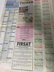 HÜRRİYET GAZETESİ HÜRRİYET KELEBEK TV GAZETESİ - 5 Aralık 1993 -Gündüz Tezmen-koç-Aslan-yay-boğa-Başak-oğlak-ikizler-Terazi-kova-yengeç-akrep-balık-Muhteşem Nejad-Güzin Abla-güngörmüşler-bizimkiler-fatoş-dedektif Nik-Cengiz Semercioğlu-Yıldırım Cavlı-Halil evlendi-aranıyor-liseler arası bilgi yarışması-müzik sohbeti-günün filmleri-televizyon yıldızları-müzik sohbeti-filiz Öcal-Sevgi sözcükleri-katil gözler-çapraz ateş-yıkılış-cadı Dağı'nın ardında-karnaval çocuğu-seni seviyorum Alice-haftanın virüsü-mega medyum Mehmet-acil Servisi-virüs-dünyadan müzik-binbir sürat Atilla-gece eğlencesi-potadaki gururumuz-kimler yok ki-Ekrembat-Erol Işık-Timur işıkçı