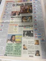 HÜRRİYET GAZETESİ HÜRRİYET KELEBEK TV GAZETESİ - 28 Ekim 1993 -Gündüz Tezmen-koç-Aslan-yay-boğa-Başak-oğlak-ikizler-Terazi-kova-yengeç-akrep-balık-Muhteşem Nejad-Güzin Abla-güngörmüşler-bizimkiler-fatoş-dedektif Nik-Cengiz Semercioğlu-Yıldırım Cavlı-en büyük Shaban-büyük vurgun-Cumhuriyetçı-Cumhuriyet bayramı Özel-süperstar'dan görkemli Show-Şükran Akpınar-samanyolu-Serpil barlas-Sibel Gökçe-Songül Ülkü-medyum memiş-Papatya-kar hazinesi-Senede bir gün-gelincik tarlası-kazanana herkes sever-sağlıkla ilgili yanlışlar-bayramda asgari yönetim-