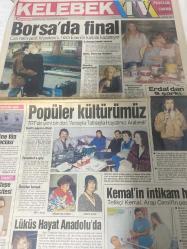 HÜRRİYET GAZETESİ HÜRRİYET KELEBEK TV GAZETESİ - 14 Aralık 1993 -Gündüz Tezmen-koç-Aslan-yay-boğa-Başak-oğlak-ikizler-Terazi-kova-yengeç-akrep-balık-Muhteşem Nejad-Güzin Abla-güngörmüşler-bizimkiler-fatoş-dedektif Nik-Cengiz Semercioğlu-Yıldırım Cavlı-borsada final-popüler kültürümüz-Kemal'in intikamı hirsi-lüküs Hayat Anadolu'da-Erdal'dan dokuz şarkı-yine tüp faciası-saç bakımının püf noktaları-hayatınızda endişeler yönlendirmesini-en güzel yılbaşı hediyesi-Arif Susam sizlerle-İbo'dan merhaba-gündüzün karanlığı-dinozorlar İstanbul'da-Hülya Avşar - İdil Koleksiyon