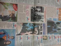 HÜRRİYET GAZETESİ HÜRRİYET KELEBEK TV GAZETESİ - 19 nisan 1993 -Gündüz Tezmen-koç-Aslan-yay-boğa-Başak-oğlak-ikizler-Terazi-kova-yengeç-akrep-balık-Muhteşem Nejad-Güzin Abla-güngörmüşler-bizimkiler-fatoş-dedektif Nik-Cengiz Semercioğlu-Yıldırım Cavlı- Çevre Bakanı Doğancan Akyürek- tuna serum-fenerbahçe-siyah beyaz ayrımına farklı bakış-batman-sebastian el chato-marie myriam-julie saget-enrico macias- Fransızların İstanbul çıkartması Yalan Rüzgarı 20 yaşına bastı- hürriyet dergi grup-