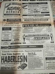 HÜRRİYET GAZETESİ HÜRRİYET KELEBEK TV GAZETESİ - 17 Aralık 1991- Hasan çapan-ibrahim çapan-elif Kıramer- çapkınların acı kaybı- Doçent Doktor Özer Ergün- Adnan Menderes- bingo- Fatma batukan-imparatorluğu hazırlanıyor-garip hırsızlık-julie canton- plastip şova taze kan- vasiyetname-hürriyet-trt- Uğur dündar-şantaj- çeşitleme-muzaffer Ertürk- Nuri ergün-ayhan ışıksu çizgi Arzu Okay- 1991 komedisi-karşı karşıya- enis Fosforoğlu- tutku-bilmemek ayıp değil-azize bergin-corci-alo ilhan irem-mary cohr- alışveriş rehberi-büyük altın kampanyası-deri giyinme özpanda kalitesi-izmirli kürk sarayı-idem-arapça- murat Sürücü Kursu- Yeni yılda da bulaşık mı yıkayacaksınız- İsak tombul-burak profil-hakan marley