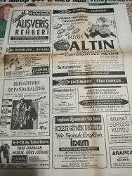 HÜRRİYET GAZETESİ HÜRRİYET KELEBEK TV GAZETESİ - 17 Aralık 1991- Hasan çapan-ibrahim çapan-elif Kıramer- çapkınların acı kaybı- Doçent Doktor Özer Ergün- Adnan Menderes- bingo- Fatma batukan-imparatorluğu hazırlanıyor-garip hırsızlık-julie canton- plastip şova taze kan- vasiyetname-hürriyet-trt- Uğur dündar-şantaj- çeşitleme-muzaffer Ertürk- Nuri ergün-ayhan ışıksu çizgi Arzu Okay- 1991 komedisi-karşı karşıya- enis Fosforoğlu- tutku-bilmemek ayıp değil-azize bergin-corci-alo ilhan irem-mary cohr- alışveriş rehberi-büyük altın kampanyası-deri giyinme özpanda kalitesi-izmirli kürk sarayı-idem-arapça- murat Sürücü Kursu- Yeni yılda da bulaşık mı yıkayacaksınız- İsak tombul-burak profil-hakan marley
