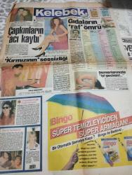 HÜRRİYET GAZETESİ HÜRRİYET KELEBEK TV GAZETESİ - 17 Aralık 1991- Hasan çapan-ibrahim çapan-elif Kıramer- çapkınların acı kaybı- Doçent Doktor Özer Ergün- Adnan Menderes- bingo- Fatma batukan-imparatorluğu hazırlanıyor-garip hırsızlık-julie canton- plastip şova taze kan- vasiyetname-hürriyet-trt- Uğur dündar-şantaj- çeşitleme-muzaffer Ertürk- Nuri ergün-ayhan ışıksu çizgi Arzu Okay- 1991 komedisi-karşı karşıya- enis Fosforoğlu- tutku-bilmemek ayıp değil-azize bergin-corci-alo ilhan irem-mary cohr- alışveriş rehberi-büyük altın kampanyası-deri giyinme özpanda kalitesi-izmirli kürk sarayı-idem-arapça- murat Sürücü Kursu- Yeni yılda da bulaşık mı yıkayacaksınız- İsak tombul-burak profil-hakan marley