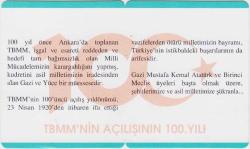 TBMM'NİN AÇILIŞININ 100. YILI HATIRA 20 LİRA 1920-2020 GÜMÜŞ 3000 BASKI. SERİ NOLU SERTİFİKALI-KAPSÜLÜNDE PROOF 31,1 gr ÇİL