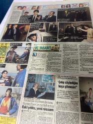 HÜRRİYET GAZETESİ HÜRRİYET KELEBEK TV GAZETESİ - 6 Nisan 1987- masal prensesinin dönüşü-21. yüzyıl eşiğinde Moda'da romantik esintiler-bu ne sürat-fırtınalar vadisi tür filmler-babamız eğleniyor-üç yabancı-eski yıldız yeni ressam-kelebek falınız-günün adamı-erik Rohmer-alpago-akrep-deri takılara boncuk-bal maskesi-çöp tenekeleri de göz okşamalı-alüminyum kağıtta balık