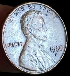 Amerika 1980 D 1 Lincoln Cent