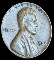 Amerika 1965  1 Lincoln Cent