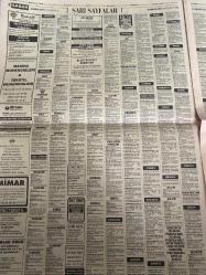 SABAH İSTANBUL ÖZEL SERİ SARI SAYFALAR GAZETESİ - 26 Eylül 1998 - sigorta-garson-mobilya-kuaför-Çocuk bakım-emlakçı-sağlık-tahsilatçı-şoför-temizlik elemanı-tezgahtar-tornacı-kasap-pastane-muhasebe-Beşiktaş-Beykoz-Alibeyköy-Bağcılar-Bakırköy-Gayrettepe-laleli-Levent-Gaziosmanpaşa-Fatih-Beşiktaş-Fındıkzade-Küçükçekmece-Ortaköy-Florya-Fulya- Üsküdar-Göztepe-Bağlarbaşı-Ataşehir-Yalova-Tuzla-Avcılar-Ulus-Merter-Anadoluhisarı-Tarabya-Sefaköy-yakacık-Suadiye-moda-kazasker-Maltepe-Kartal-Kalamış-Kadıköy-bostancı-akatlar Mecidiyeköy-Kocamustafapaşa-Çamlıca-Koşuyolu-Pendik-Kozyatağı-Ford-Mercedes-Citroen-BMW-Mazda-Kartal-Renault-Opel-Nissan-Mitsubishi-Kartal-Tempra-Doğan-Şahin-Murat-antik İngilizce-Tülay emlak-köprü emlak danışmanlığı-Ceyhun emlak-karel telefon Shop-duman Tekstil-Ercan giyim-ümit Örme-bescom-brode fabrikası-full can elektronik-Hilal telekom-levent otomotiv Maslak