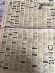 SABAH İSTANBUL ÖZEL SERİ SARI SAYFALAR GAZETESİ - 24 Ağustos 1998 - sigorta-garson-mobilya-kuaför-Çocuk bakım-emlakçı-sağlık-tahsilatçı-şoför-temizlik elemanı-tezgahtar-tornacı-kasap-pastane-muhasebe-Beşiktaş-Beykoz-Alibeyköy-Bağcılar-Bakırköy-Gayrettepe-laleli-Levent-Gaziosmanpaşa-Fatih-Beşiktaş-Fındıkzade-Küçükçekmece-Ortaköy-Florya-Fulya- Üsküdar-Göztepe-Bağlarbaşı-Ataşehir-Yalova-Tuzla-Avcılar-Ulus-Merter-Anadoluhisarı-Tarabya-Sefaköy-yakacık-Suadiye-moda-kazasker-Maltepe-Kartal-Kalamış-Kadıköy-bostancı-akatlar Mecidiyeköy-Kocamustafapaşa-Çamlıca-Koşuyolu-Pendik-Kozyatağı-Ford-Mercedes-Citroen-BMW-Mazda-Kartal-Renault-Opel-Nissan-Mitsubishi-Kartal-Tempra-Doğan-Şahin-Murat-Öreneller örme sanayi-medya ofset-sense tekstil-Gülçelik gıda-kaplan cam-Rocland Germany-Çevko Vakfı-Panofis-Planet 993-nesrin emlak-telecenter-Telsis-otoşen haberleşme-İsnet-Melka elektronik-İstanbul telekom-ATM otomotiv-Emin otomotiv-boyut otomotiv