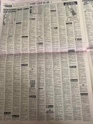 SABAH İSTANBUL ÖZEL SERİ SARI SAYFALAR GAZETESİ - 24 Ağustos 1998 - sigorta-garson-mobilya-kuaför-Çocuk bakım-emlakçı-sağlık-tahsilatçı-şoför-temizlik elemanı-tezgahtar-tornacı-kasap-pastane-muhasebe-Beşiktaş-Beykoz-Alibeyköy-Bağcılar-Bakırköy-Gayrettepe-laleli-Levent-Gaziosmanpaşa-Fatih-Beşiktaş-Fındıkzade-Küçükçekmece-Ortaköy-Florya-Fulya- Üsküdar-Göztepe-Bağlarbaşı-Ataşehir-Yalova-Tuzla-Avcılar-Ulus-Merter-Anadoluhisarı-Tarabya-Sefaköy-yakacık-Suadiye-moda-kazasker-Maltepe-Kartal-Kalamış-Kadıköy-bostancı-akatlar Mecidiyeköy-Kocamustafapaşa-Çamlıca-Koşuyolu-Pendik-Kozyatağı-Ford-Mercedes-Citroen-BMW-Mazda-Kartal-Renault-Opel-Nissan-Mitsubishi-Kartal-Tempra-Doğan-Şahin-Murat-Öreneller örme sanayi-medya ofset-sense tekstil-Gülçelik gıda-kaplan cam-Rocland Germany-Çevko Vakfı-Panofis-Planet 993-nesrin emlak-telecenter-Telsis-otoşen haberleşme-İsnet-Melka elektronik-İstanbul telekom-ATM otomotiv-Emin otomotiv-boyut otomotiv
