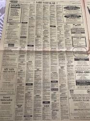 SABAH İSTANBUL ÖZEL SERİ SARI SAYFALAR GAZETESİ DOĞUM GÜNÜ GAZETESİ - 8 Eylül 1998 - sigorta-garson-mobilya-kuaför-Çocuk bakım-emlakçı-sağlık-tahsilatçı-şoför-temizlik elemanı-tezgahtar-tornacı-kasap-pastane-muhasebe-Beşiktaş-Beykoz-Alibeyköy-Bağcılar-Bakırköy-Gayrettepe-laleli-Levent-Gaziosmanpaşa-Fatih-Beşiktaş-Fındıkzade-Küçükçekmece-Ortaköy-Florya-Fulya- Üsküdar-Göztepe-Bağlarbaşı-Ataşehir-Yalova-Tuzla-Avcılar-Ulus-Merter-Anadoluhisarı-Tarabya-Sefaköy-yakacık-Suadiye-moda-kazasker-Maltepe-Kartal-Kalamış-Kadıköy-bostancı-akatlar Mecidiyeköy-Kocamustafapaşa-Çamlıca-Koşuyolu-Pendik-Kozyatağı-Ford-Mercedes-Citroen-BMW-Mazda-Kartal-Renault-Opel-Nissan-Mitsubishi-Kartal-Tempra-Doğan-Şahin-Murat-Dilko İngilizce-brıtısh ingilizce-Albayrak Turizm-Kiddy tıbbi ürünler-Askon-Promed-Penyelix-barış telekom-İstanbul telekom-Yonca telefon-Levent otomotiv-Gedik motorlu araçlar-Aydoğanlar Tofaş
