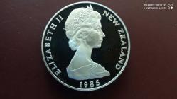 1985 YENİ ZELANDA 1 DOLLAR GÜMÜŞ