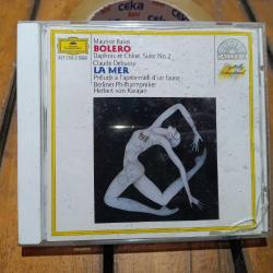 RAVEL: BOLERO DAPHNIS ET CHLOÉ DEBUSSY: LA MER PRELUDE-HERBERT VON KARAJAN / CD