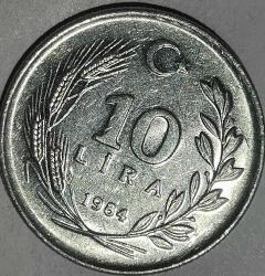 TÜRKİYE  1984  10  LİRA